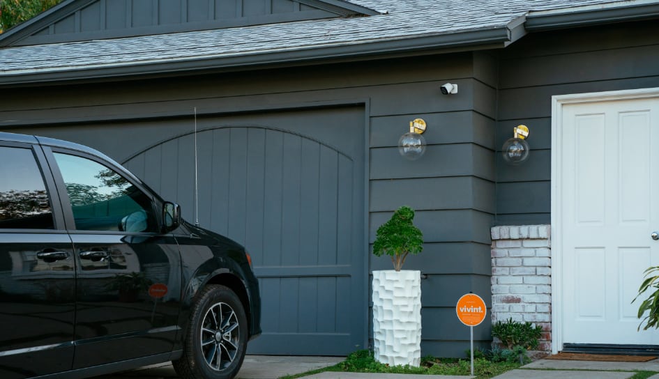 Vivint home security camera in Evansville